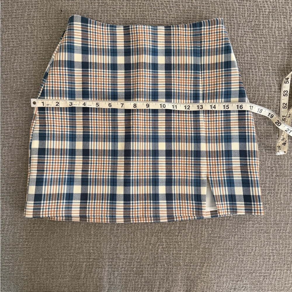 Lulu’s Plaid Mini Skirt